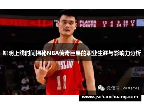 姚明上线时间揭秘NBA传奇巨星的职业生涯与影响力分析